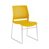 Стул Нео, пластик, желтый