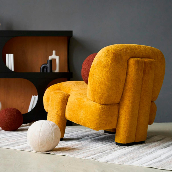 Кресло Orli, желтый - фото 9