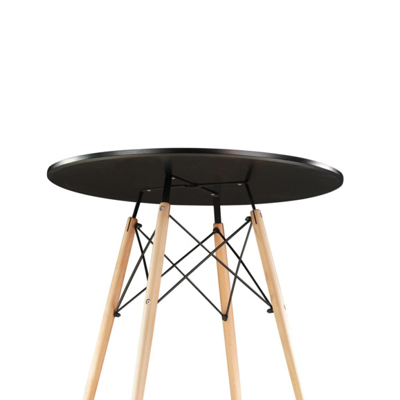 Стол EAMES, черный, D100 - фото 2