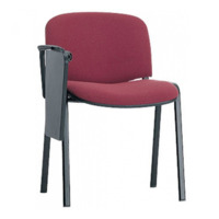 Красный стул Изо с пюпитром