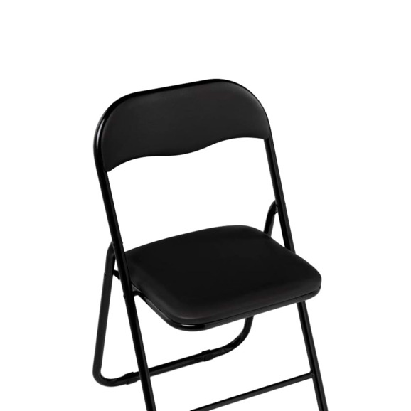 Стул на металлокаркасе Fold 1 складной black / black Стул на металлокаркасе Fold 1 складной black / black - фото 5