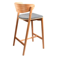 Фотография товара Стул деревянный полубарный Блум от компании ChiedoCover.