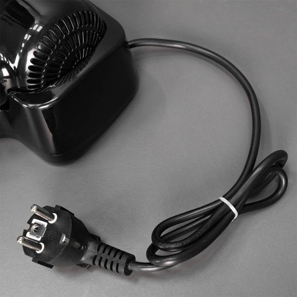 Фен для волос настенный Meyvel MF4-1300 (Black) - фото 9
