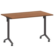 Фотография товара Стол мобильный складной орех, антрацит, 22 мм, 120*70 от компании ChiedoCover.