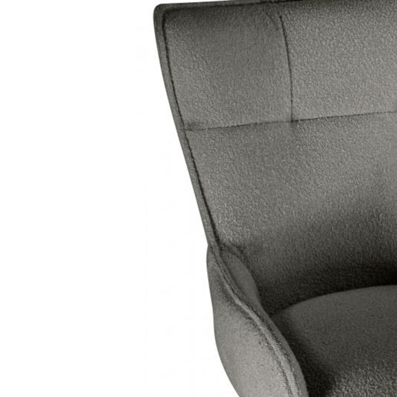 Стул на металлокаркасе Chicago light gray / black legs KD Стул на металлокаркасе Chicago light gray / black legs KD - фото 6