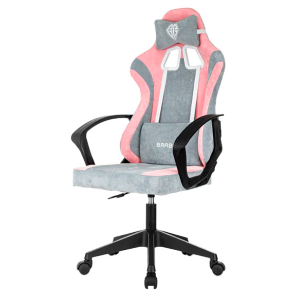 Кресло компьютерное Pulse, розовый, серый - фото 3