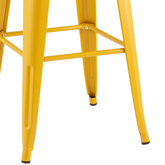 Стул барный TOLIX, желтый, глянцевый KD - фото 5