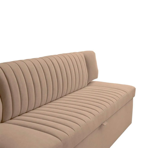 Диван для кухни Стронго 168, светло-коричневый - фото 3