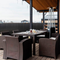 Фотография товара Обеденный комплект Lina LUX DINING L, коричневый от компании ChiedoCover.