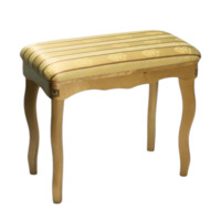 Настоящее фото товара Банкетка Сеттл, массив бука, полоса бежевая, произведённого компанией ChiedoCover