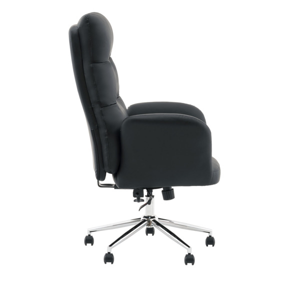 Кресло руководителя TopChairs Strict, черный - фото 3