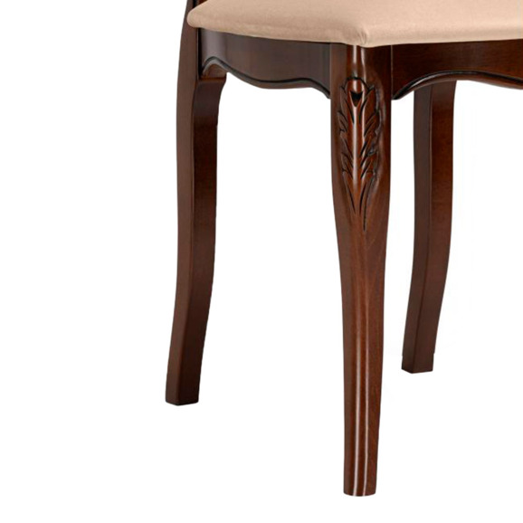 Деревянный стул Эмилин вишня / муса темная 082 - фото 7