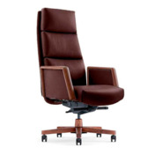 Фотография Кресло Franco, коричневый, на колесиках Фотография товара Кресло Franco, коричневый, на колесиках от компании ChiedoCover.