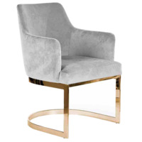 Настоящее фото товара Стул Precept, серый, произведённого компанией ChiedoCover