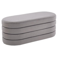 Фотография Пуф Overture, серый от производителя ChiedoCover, картинка продукции, реальное фото товара Настоящее фото товара Пуф Overture, серый, произведённого компанией ChiedoCover