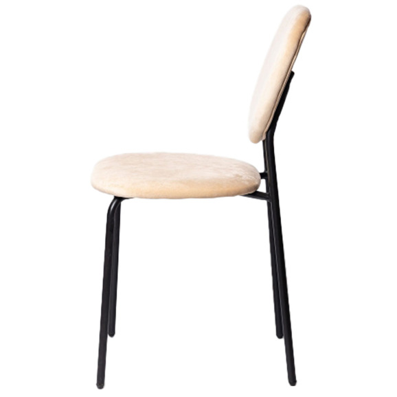 Стул Tumult, светло-бежевый - фото 2