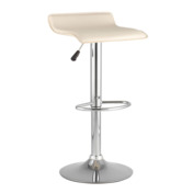 Фотография товара Стул барный бежевый Хай-Тек от компании ChiedoCover.