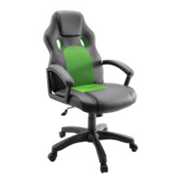 Настоящее фото товара Офисное кресло KD, черный/ лайм, произведённого компанией ChiedoCover