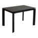 Стол Corner 120 матовый, BLACK MARBLE SINTERED STONE/ BLACK