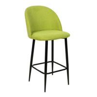 Настоящее фото товара Полубарный стул Solar, салатовый, высота сиденья 65 см, произведённого компанией ChiedoCover