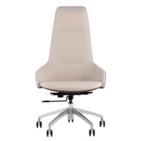 Фотография товара Кресло руководителя TopChairs Soulo светло-серый, серый от компании ChiedoCover.