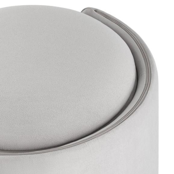 Пуф-трансформер Таунсвилл, велюр, светло-серый Пуф-трансформер Таунсвилл, велюр, светло-серый - фото 8