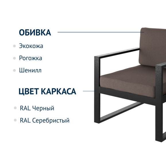 Кресло лофт New 4 - фото 2