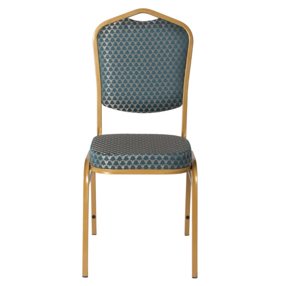 Стул Хит 20, жаккард Розел 04, каркас золото - фото 7