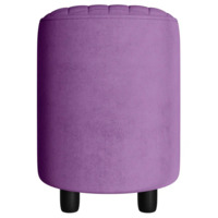 Фотография Пуф Тепал, велюр, фиолетовый Фотография товара Пуф Тепал, велюр, фиолетовый от компании ChiedoCover.