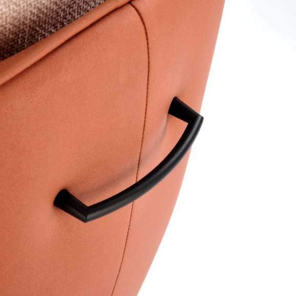 Стул кухонный Oasis, коричневый, бежевый, черный - фото 6