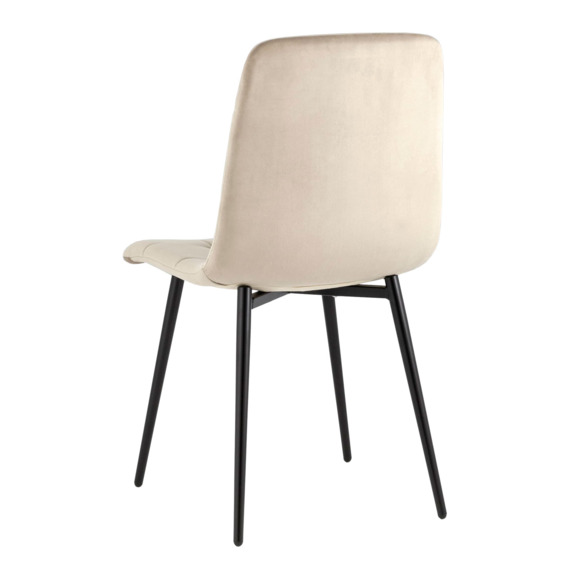 Стул Одди, велюр бежевый - фото 5