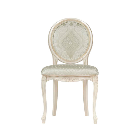 Деревянный стул Инои ткань soprano pearl / ромб / бежевое золото Деревянный стул Инои ткань soprano pearl / ромб / бежевое золото - фото 2