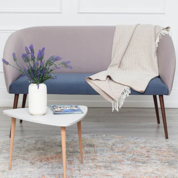 Фотография в интерьере товара Диван Келес, велюр, старинный орех от компании ChiedoCover.