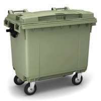 Настоящее фото товара Контейнер для мусора 770 литров, произведённого компанией ChiedoCover