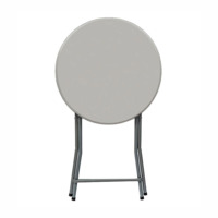 Фотография товара Стол складной Натали, бело-серый от компании ChiedoCover.