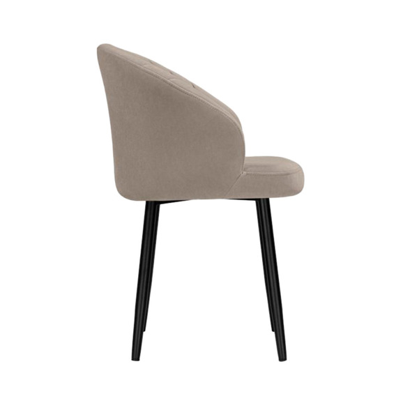 Стул на металлокаркасе Бэнбу крутящийся marseille 16 данс / черный - фото 4