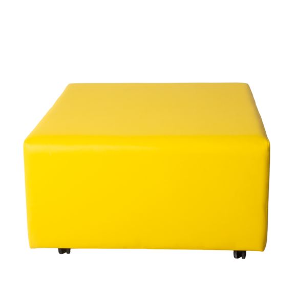 Пуф П74, экокожа galaxy yellow - фото 1
