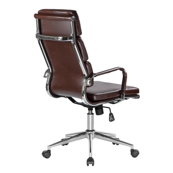 Офисное кресло для руководителей Арнольд, коричневый - фото 4