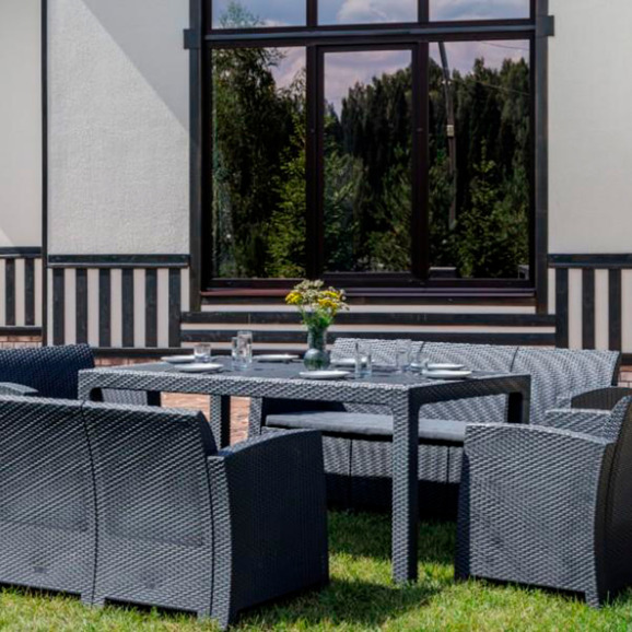 Комплект GRAND Lina DINING L, графит - фото 3