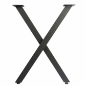 Фотография товара Подстолье для стола X-образное в стиле Лофт с регулировкой высоты от компании ChiedoCover.