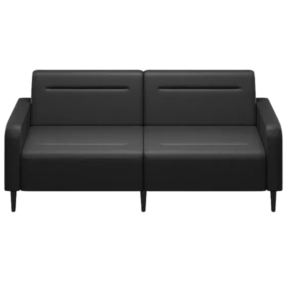 Диван Папилла, экокожа, 182 см, черный Диван Папилла, экокожа, 182 см, черный - фото 2
