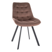 Фотография товара Стул кухонный Folly, поворотный, капучино, черный от компании ChiedoCover.