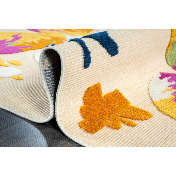 Турецкий ковёр синтетический Cream Yellow - фото 6