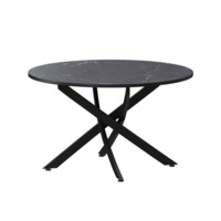 Фотография Стол нераздвижной Лид, 900мм, даркстоун, черный муар от производителя ChiedoCover, картинка продукции, реальное фото товара Настоящее фото товара Стол нераздвижной Лид, 900мм, даркстоун, черный муар, произведённого компанией ChiedoCover