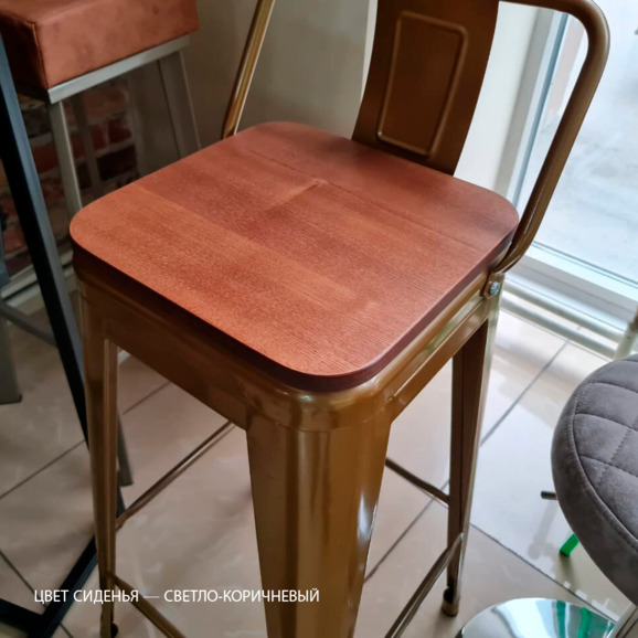 Кресло Tolix Wood Style, цвет по RAL - фото 10