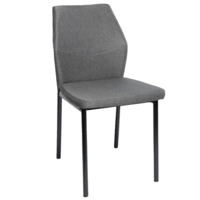 Фотография Обеденный стул Intrigue, серый от производителя ChiedoCover, картинка продукции, реальное фото товара Настоящее фото товара Обеденный стул Intrigue, серый, произведённого компанией ChiedoCover