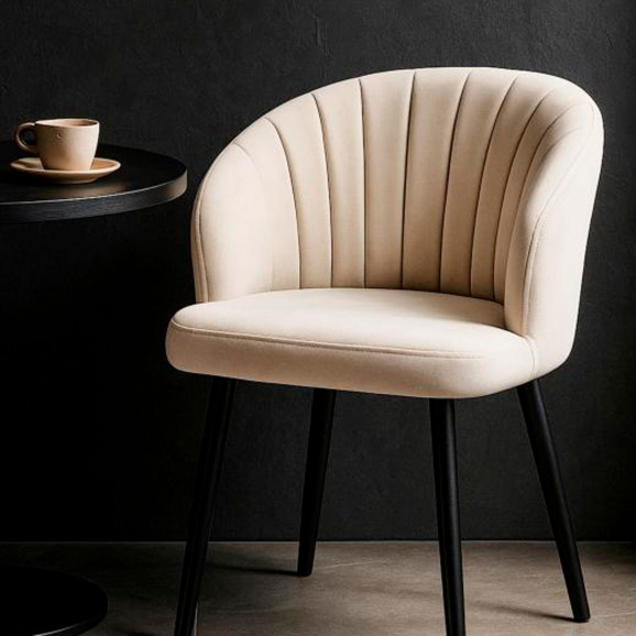 Стул на металлокаркасе Бэнбу крутящийся marseille 2 данс / черный - фото 9