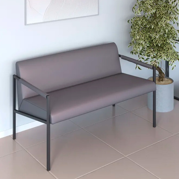 Диван Номик, экокожа, серый - фото 3