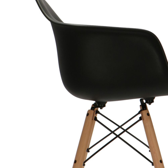  Кресло Eames DAW Барное Черное - фото 6