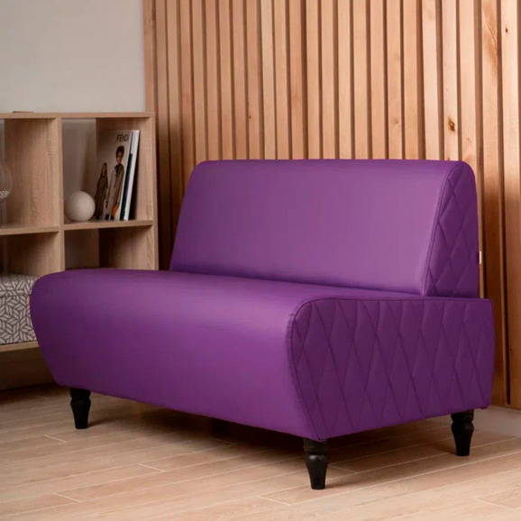 Диван Лотик, экокожа, фиолетовый Диван Лотик, экокожа, фиолетовый - фото 5